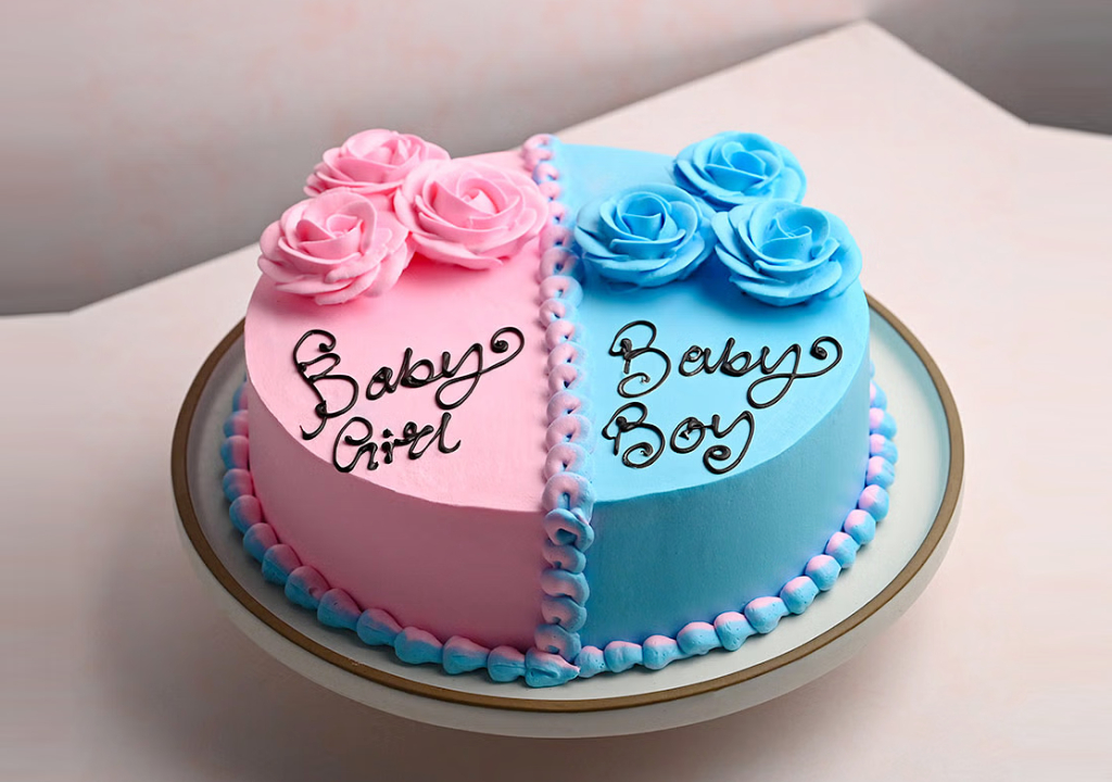 AMFIN® Baby Shower Cake Topper / Cake Topper Pink Blue / Topper Baby Shower  / Baby shower Props / Bottle Cake Topper : Amazon.in: Grocery & Gourmet  Foods