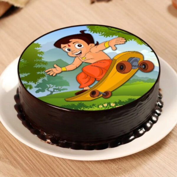 Shiva cartoon character birthday cake - Creamy Cakes N Bakes | Facebook